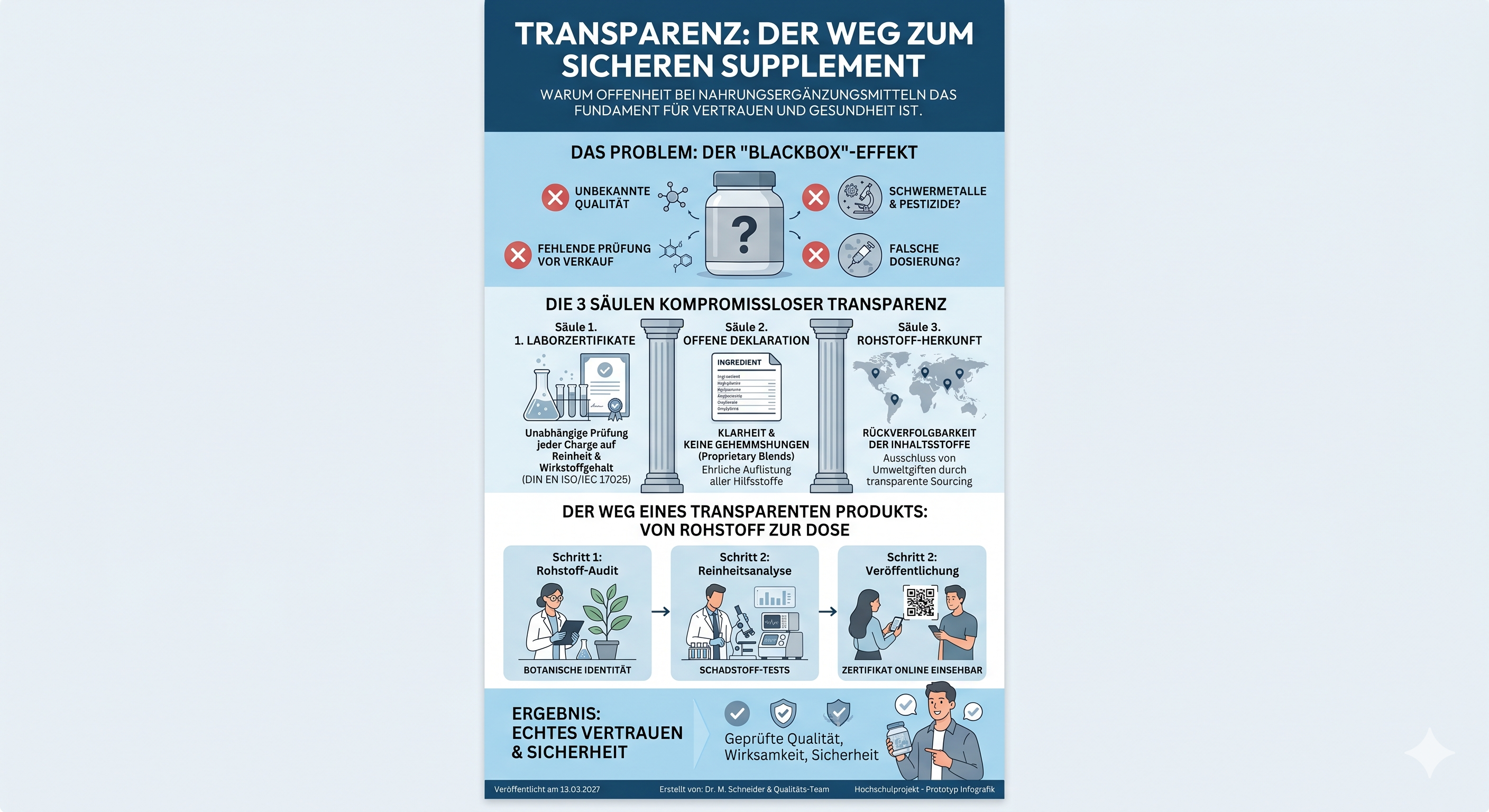 Unser Prüfprozess für Supplements